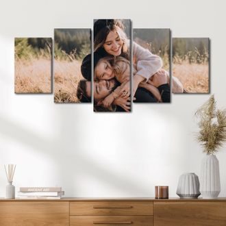 FOTO AUF LEINWAND – 5-TEILIG 2:1 - 📤FOTOLEINWAND