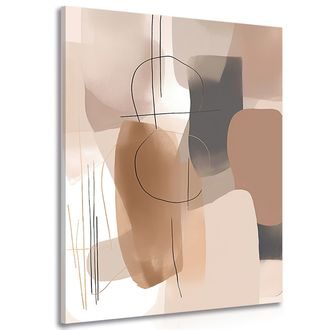 WANDBILD ABSTRAKTE FORMEN NO10 - BILDER - 🔥 TOTALAUSVERKAUF