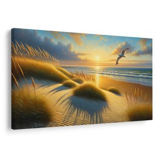 OBRAZ RANNÍ TICHO NAD DUNAMI - OBRAZY VÝCHOD A ZÁPAD SLUNCE - OBRAZY