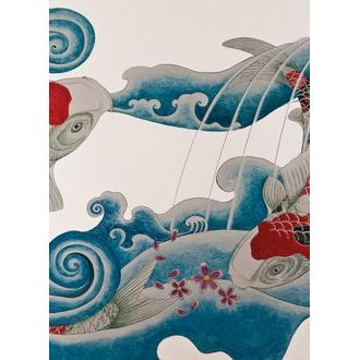 TAPETE ENERGIE VON KOI FISCHEN - 🔥 TOTALAUSVERKAUF