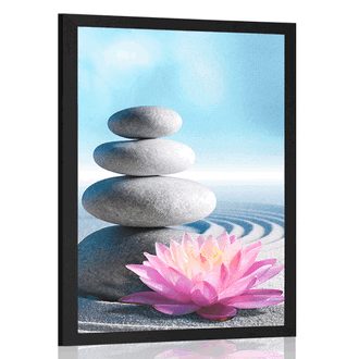 POSTER WELLNESS STEINE - FENG SHUI - POSTER