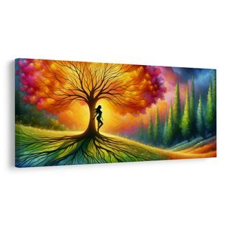 OBRAZ TANEC SVĚTLA KOLEM STROMU ŽIVOTA - OBRAZY STROMY ŽIVOTA - OBRAZY