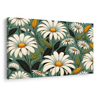 OBRAZ ROZKVETLÉ KOPRETINY - OBRAZY KVĚTŮ - OBRAZY