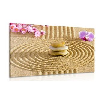 OBRAZ JAPONSKÁ ZAHRADA S FENG SHUI PRVKY - OBRAZY FENG SHUI - OBRAZY