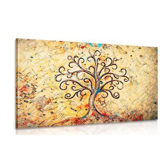 IMPRESSION SUR TOILE SYMBOLE DE L'ARBRE DE VIE - IMPRESSIONS SUR TOILE FENG SHUI - IMPRESSION SUR TOILE