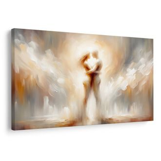 КАРТИНА НА ПЛАТНО – СТРАСТНА ЛЮБОВНА ВРЪЗКА - КАРТИНИ ЛЮБОВ - КАРТИНИ