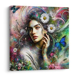 OBRAZ SNOVÁ KRÁSA PŘÍRODY - OBRAZY ŽENY - OBRAZY