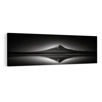 OBRAZ KLIDNÁ NOC U JEZERA - OBRAZY HORY - OBRAZY