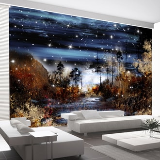 Photo wallpaper magic forest