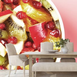 WALL MURAL SUMMER FRUIT SALAD - WALLPAPERS FOOD AND DRINKS - WALLPAPERS