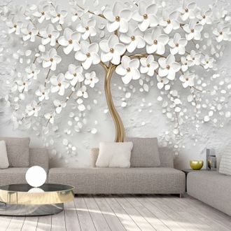 Fototapeta ozdobne drzewo magnolii