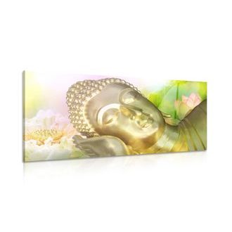 CANVAS PRINT SLEEPING BUDDHA - PICTURES FENG SHUI - PICTURES
