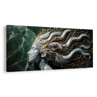 OBRAZ PŘÍRODNÍ KRÁSA S MRAMOROVOU TVÁŘÍ - OBRAZY ŽENY - OBRAZY