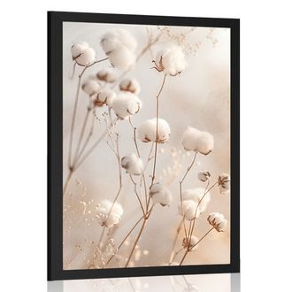 PLAKAT PAHULJASTI PAMUK - BOTANIČKI - PLAKATI