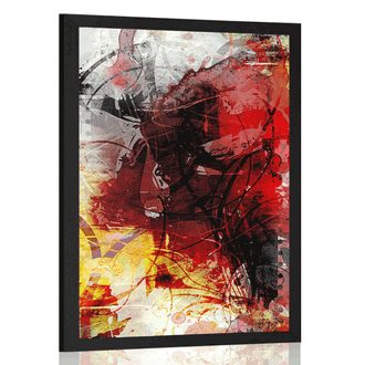 POSTER MODERN MEDIA PAINTING - ABSTRACT AND PATTERNED - POSTERS