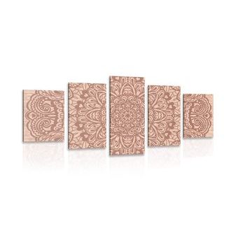 ΦΩΤΟΓΡΑΦΊΑ 5 ΜΕΡΏΝ FLORAL MANDALA - ΠΊΝΑΚΕΣ ΦΕΝΓΚ ΣΟΎΙ - ΠΊΝΑΚΕΣ