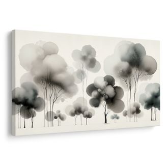 OBRAZ JEMNÝ STROM ŽIVOTA V MLZE - OBRAZY STROMY ŽIVOTA - OBRAZY