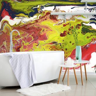 SELF ADHESIVE WALLPAPER ACRYLIC ABSTRACTION - SELF-ADHESIVE WALLPAPERS - WALLPAPERS