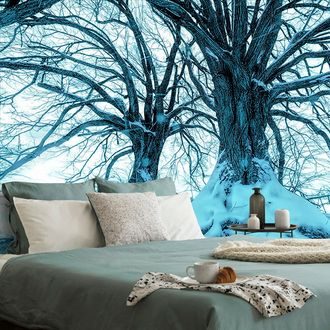 SELF ADHESIVE WALL MURAL ARRIVAL OF WINTER - SELF-ADHESIVE WALLPAPERS - WALLPAPERS