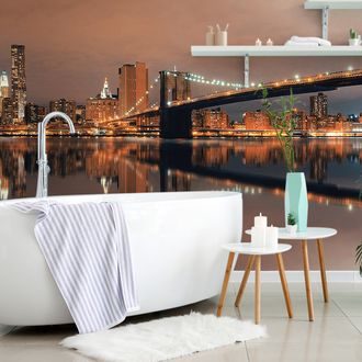 FOTOTAPET PODUL ÎN MANHATTAN - TAPETURI - 🔥 REDUCERE TOTALÃ