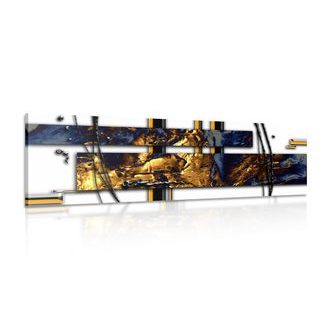 CANVAS PRINT LUXURIOUS ABSTRACTION - ABSTRACT PICTURES - PICTURES