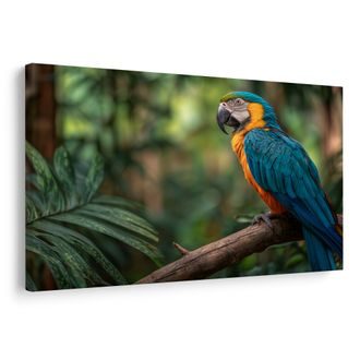 OBRAZ PESTROBAREVNÁ HARMONIE PŘÍRODY - OBRAZY PTÁCI - OBRAZY