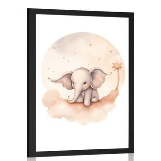 POSTER ELEFANT VISĂTOR - ANIMĂLUȚE VISĂTOARE - POSTERE