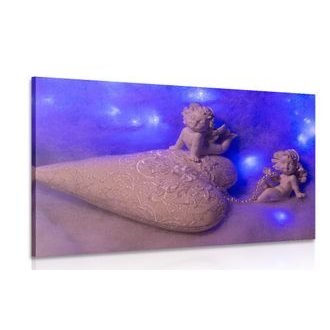 OBRAZ ANDÍLEK SE SRDÍČKEM - OBRAZY ANDĚLŮ - OBRAZY