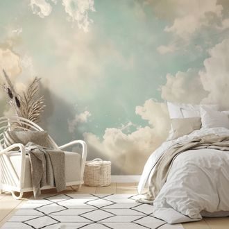 TAPETA NJEŽNI PASTELNI OBLACI - TAPETE PRIRODA - TAPETE