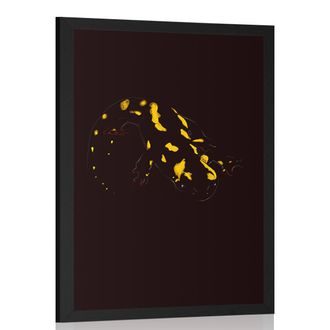 POSTER GLOWING SALAMANDER - MOTIFS FROM OUR WORKSHOP - POSTERS