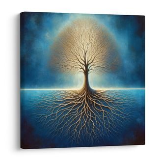 OBRAZ KOŘENY STROMU ŽIVOTA - OBRAZY STROMY ŽIVOTA - OBRAZY