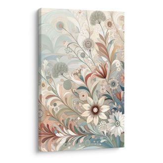 OBRAZ ELEGANTNÍ KVĚTY V JEMNÝCH LINIÍCH - OBRAZY KVĚTŮ - OBRAZY