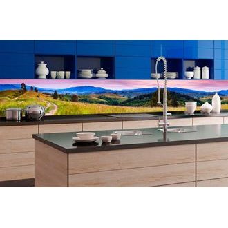 SELF ADHESIVE PHOTO WALLPAPER FOR KITCHEN ROMANTIC SCENERY - WALLPAPERS