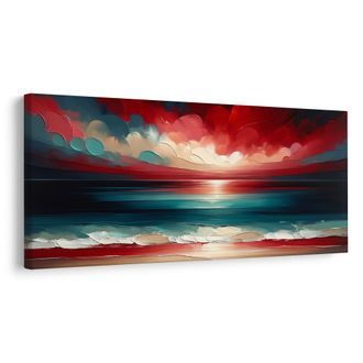 OBRAZ PLAMENY OBLOH - OBRAZY MOŘE A PLÁŽ - OBRAZY