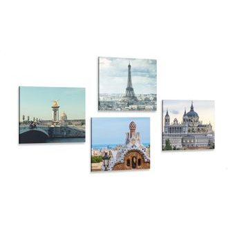 SET OBRAZŮ SEN CESTOVATELE - SESTAVY OBRAZŮ - OBRAZY