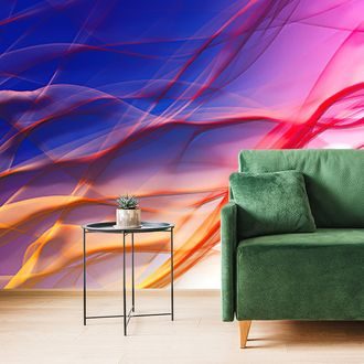 SELF ADHESIVE WALLPAPER ABSTRACT WAVES FULL OF COLORS - SELF-ADHESIVE WALLPAPERS - WALLPAPERS