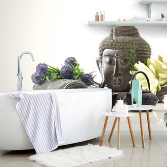 WALLPAPER WELLNESS STILL LIFE WITH BUDDHA - WALLPAPERS FENG SHUI - WALLPAPERS