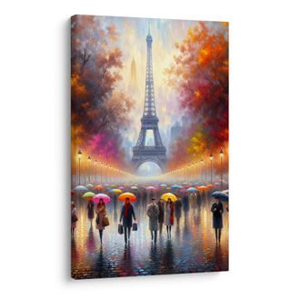 OBRAZ PAŘÍŽ V BARVÁCH PODZIMU - OBRAZY PAŘÍŽ - OBRAZY