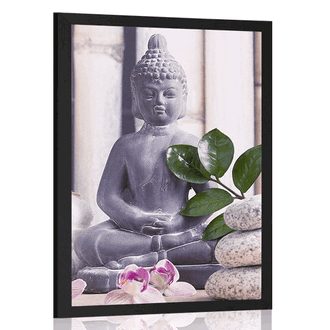 PLAKAT WELLNESS BUDDA - FENG SHUI - PLAKATY