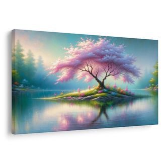 OBRAZ KOUZELNÝ OSTROV - OBRAZY JEZERA - OBRAZY