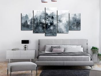 sivá farba v obývačke