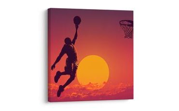 SLIKA SLAM DUNK PRI ZALASKU - SLIKE LJUDI - SLIKE