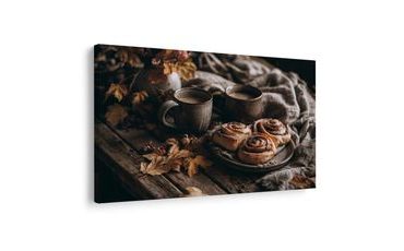 KÉP ŐSZI HYGGE KÁVÉVAL - CSENDÉLET KÉPEKEN - KÉPEK