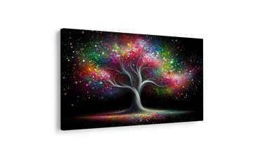 OBRAZ MAGICKÝ STROM ŽIVOTA V BARVÁCH - OBRAZY STROMY ŽIVOTA - OBRAZY