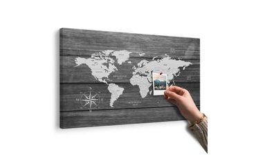 PARAFAKÉP TÉRKÉP FA HÁTTÉREN - PARAFA KÉPEK - KÉPEK