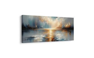 WANDBILD LICHTSPIEGELUNG - ABSTRAKTE BILDER - BILDER