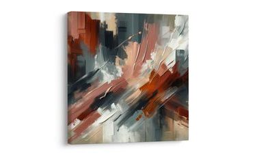 OBRAZ DIVOKÉ BARVY V POHYBU - OBRAZY ABSTRAKTNÍ TVARY - OBRAZY