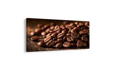 TABLEAU SUR TOILE – AMAS DE CAFÉ FRAÎCHEMENT TORRÉFIÉ - IMAGES DE NOURRITURE ET DE BOISSONS - TABLEAUX
