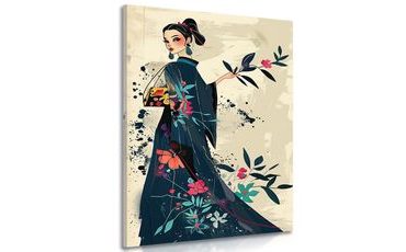 OBRAZ JAPANDI MÓDNÍ IKONA - JAPANDI OBRAZY - OBRAZY