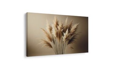 OBRAZ PŘÍRODNÍ DEKORACE Z TRAVIN - OBRAZY TRÁVY - OBRAZY